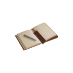 Cuaderno de cuero rústico vintage grande – formato 7.5 x 10 pulgadas, páginas en blanco