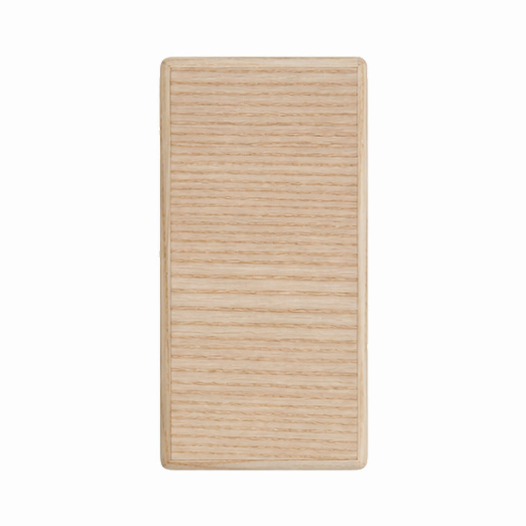ORNISHOP porta lápices rectangular estrecho de fresno