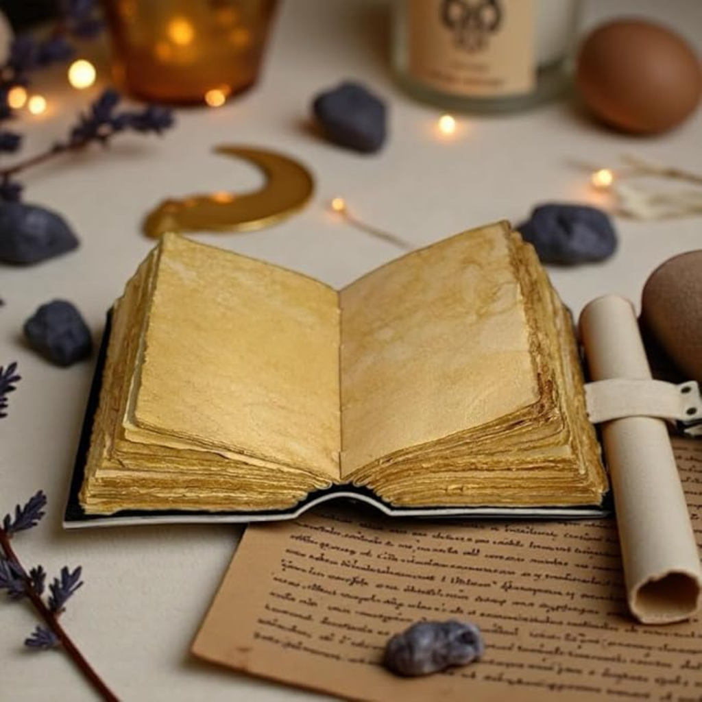 Cuaderno de cuero con cerradura metálica – diario vintage artesanal con cierre de seguridad
