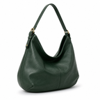 Detalle del cierre de cremallera del bolso hobo