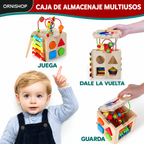 Cubo Educativo Montessori de Madera 8 en 1 MINDBLOX