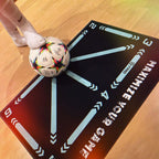 Programa de vídeos de ejercicios visualizado en tablet para el Tapete Fútbol Pro