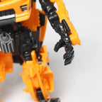 Modo robot completo de Optimus Prime, figura articulada con detalles precisos