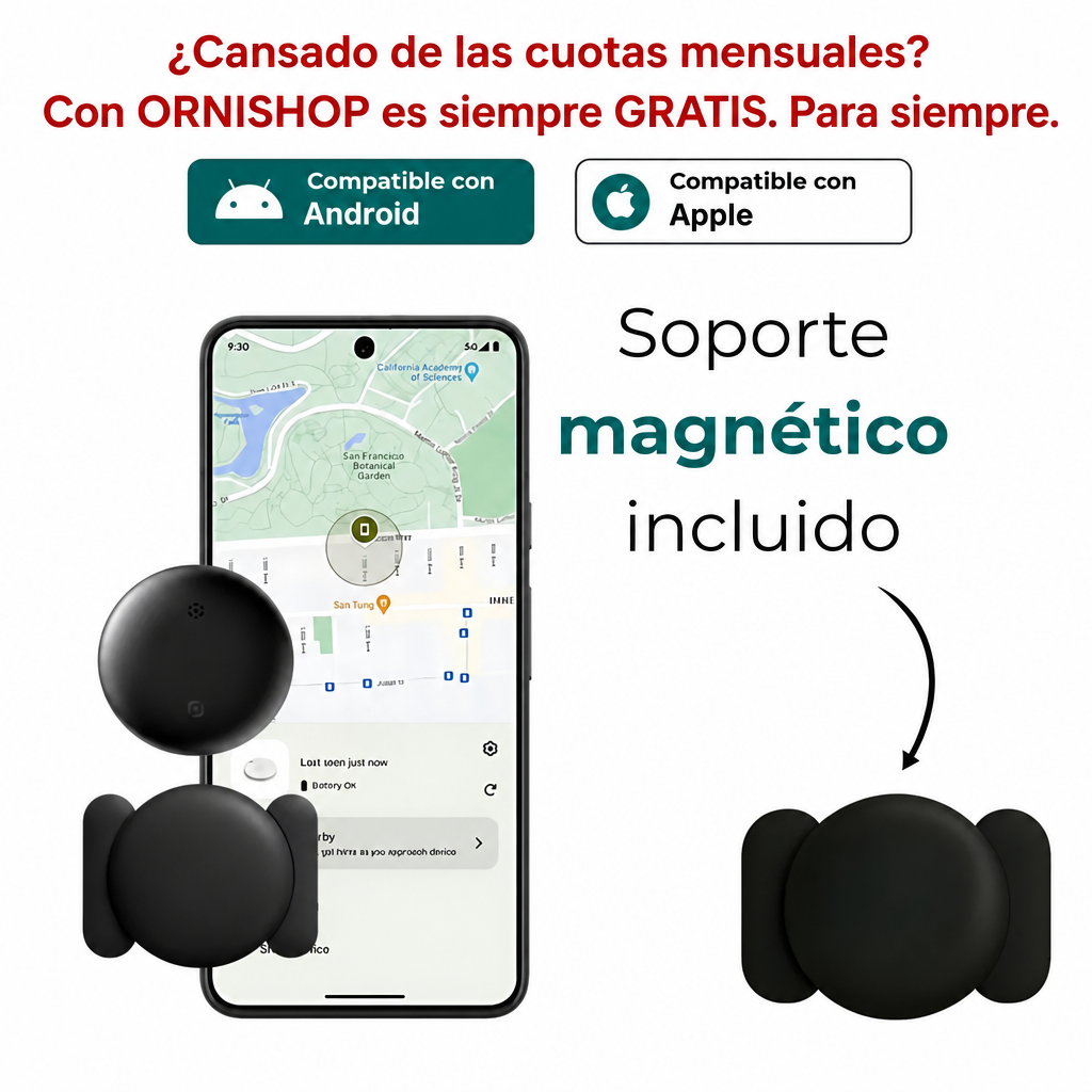 Instalación sencilla del rastreador GPS en collar de perro en pocos segundos