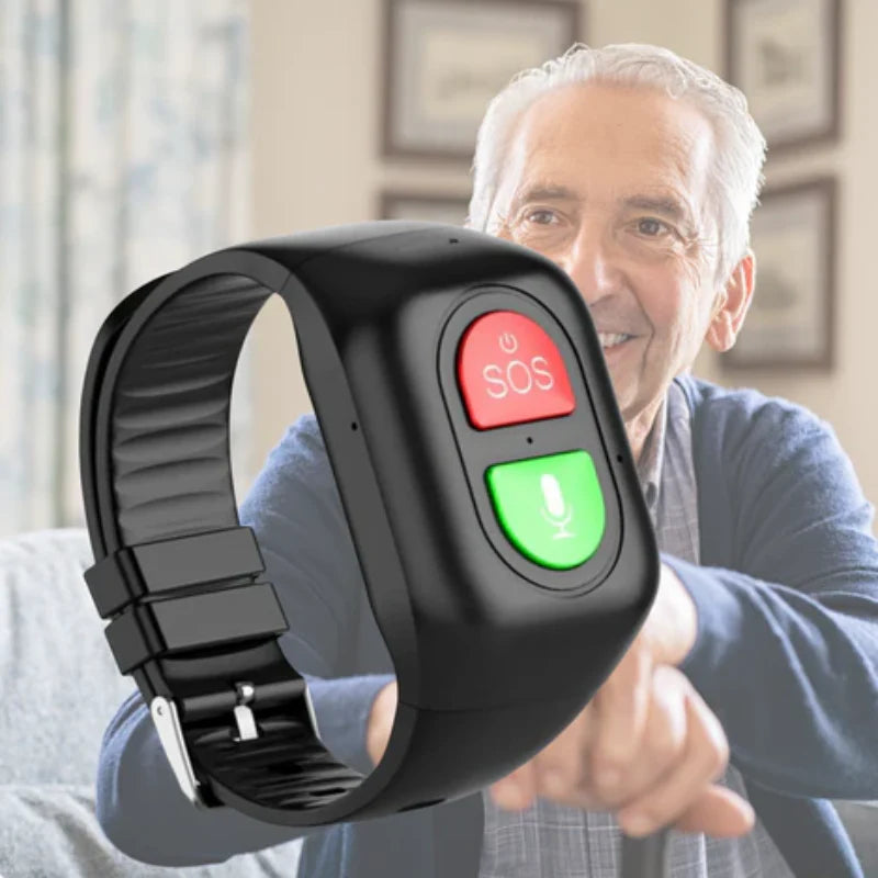 Smartwatch 4G con GPS y Botón de Emergencia – Seguridad y Monitorización para Personas Mayores