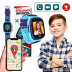 Smartwatch Infantil con GPS 4G y Llamadas – Seguridad Total sin Cuotas