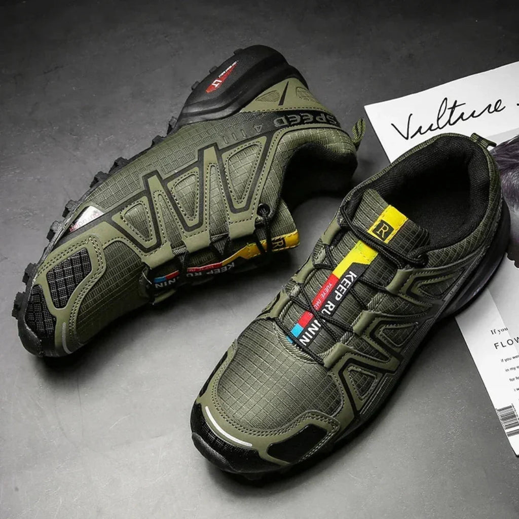 Suela de las SpeedCross IV con tacos profundos para agarre en barro y roca