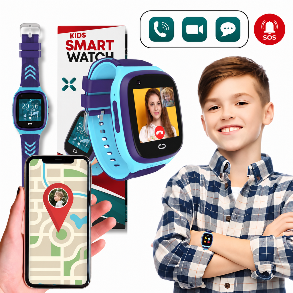 Aplicación móvil de control parental del smartwatch GPS infantil