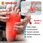 Zapatillas ortopédicas Orthofit en gris-rosa perfectas para personas con pies sensibles.