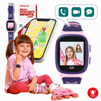 Smartwatch Infantil con GPS 4G y Llamadas – Seguridad Total sin Cuotas