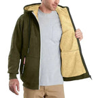 Chaqueta TOMMY en color verde militar sobre maniquí