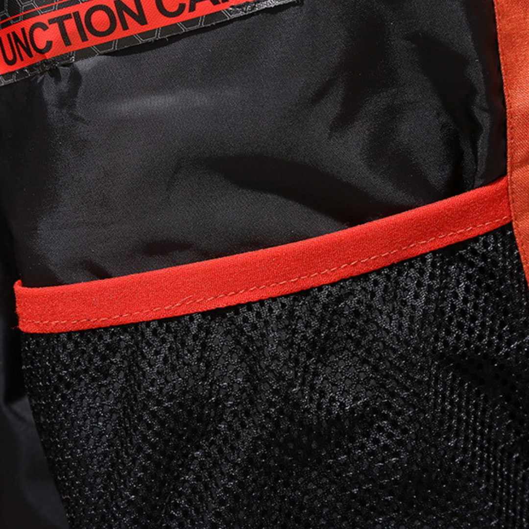 Etiqueta y composición de algodón premium de la parka Nordfall