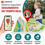 Smartwatch infantil resistente con diseño ergonómico para muñecas pequeñas