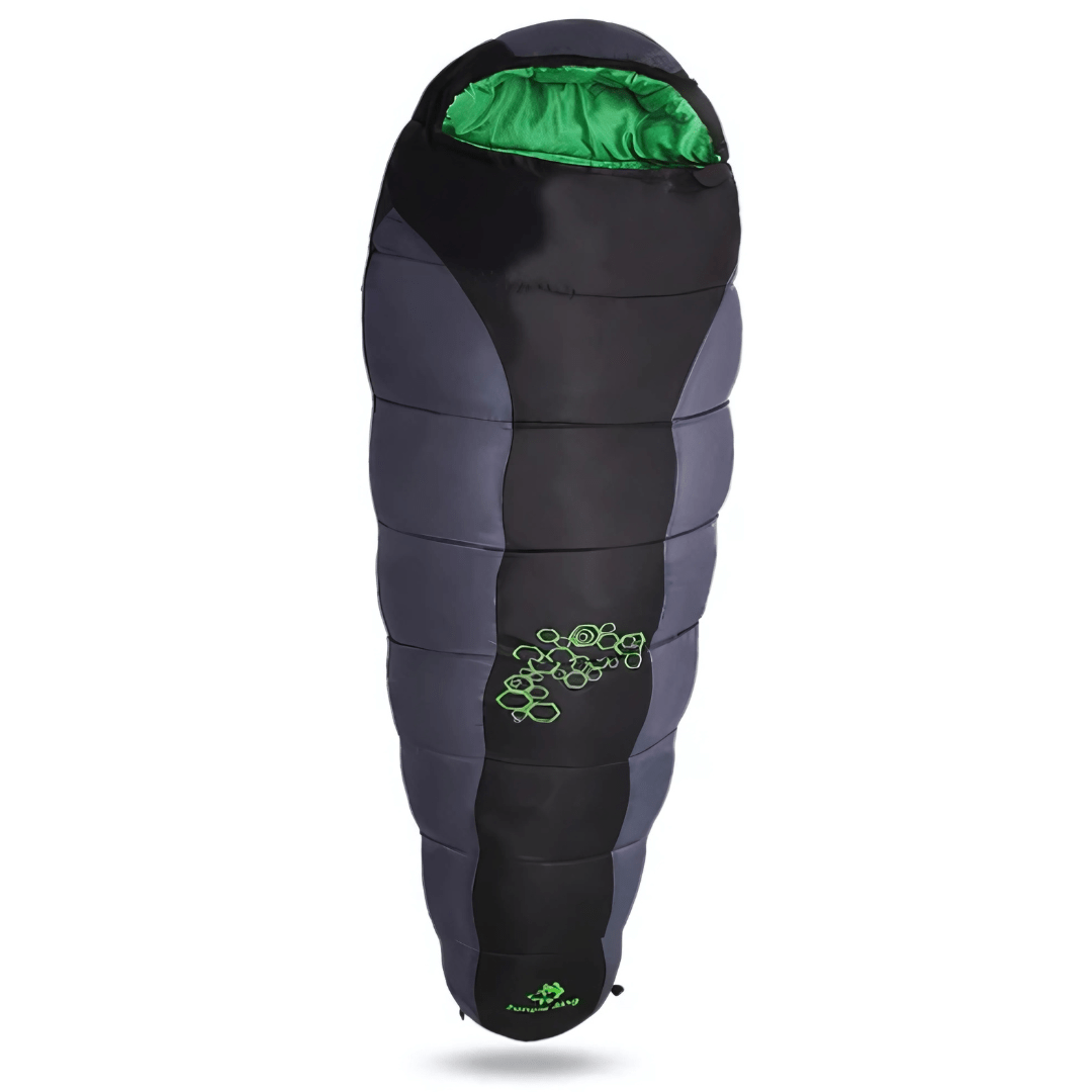 Saco de dormir tipo momia para frío extremo hasta -15°C con capucha térmica integrada
