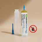 Jeringa de gel antiplagas para eliminar cucarachas en interiores, formato de 30 gramos con aplicador de precisión