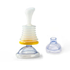 Dispositivo LIFEGUARD anti-asfixia con mascarillas incluidas para adultos y niños, herramienta de emergencia familiar.