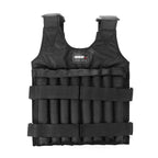 Chaleco táctico con lastre ajustable de 50 kg para entrenamiento funcional y musculación en casa