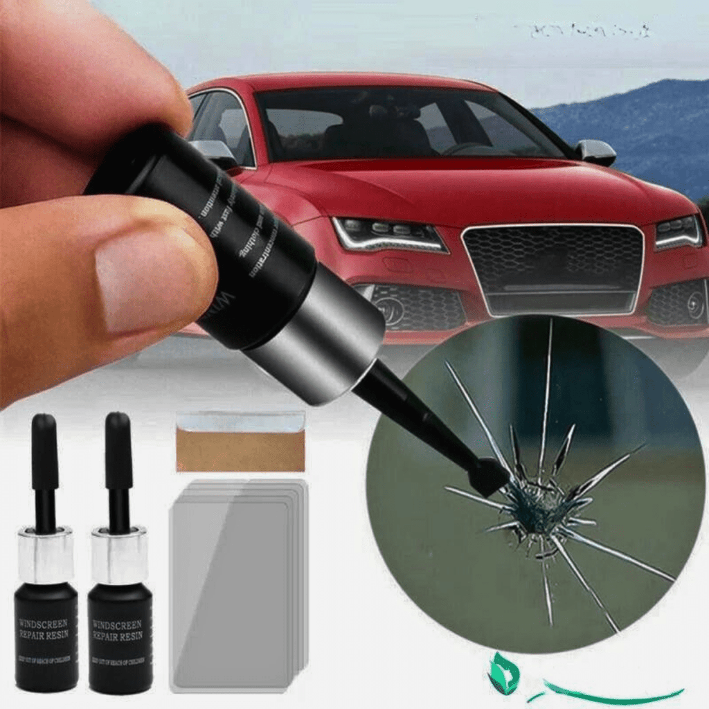 Sistema VerreFix de reparación de cristales para automóvil con aplicador y resina nano