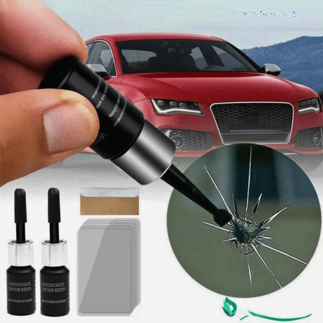 Sistema VerreFix de reparación de cristales para automóvil con aplicador y resina nano
