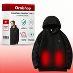 Sudadera con calefacción integrada Ornishop X vista frontal completa
