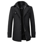 Abrigo impermeable Andrew para hombre en vista frontal completa