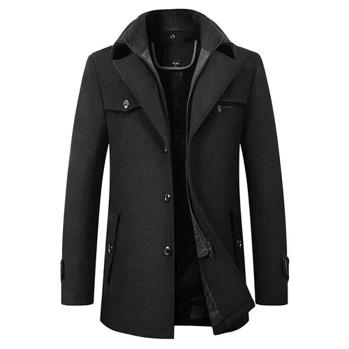 Abrigo impermeable Andrew para hombre en vista frontal completa