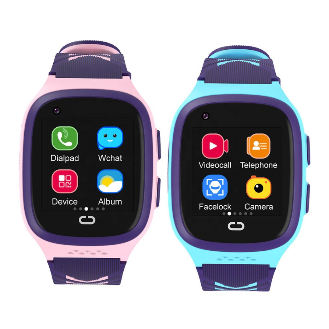 Smartwatch GPS infantil con pantalla OLED y correa de silicona para niños