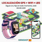 Reloj inteligente para niños con funciones de localización GPS y llamadas 4G