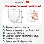 Dispositivo de localización GPS para perros y gatos con aplicaciones oficiales Apple Buscar y Android Encontrar