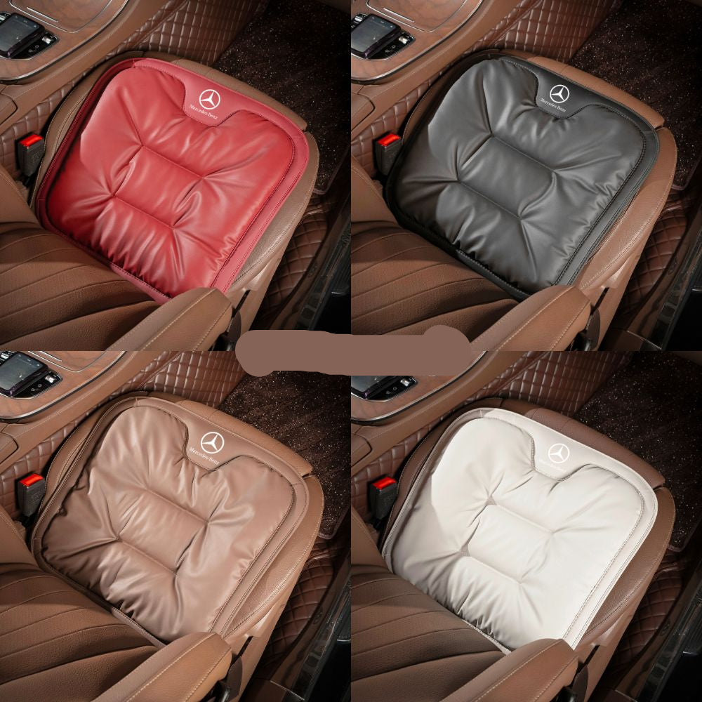Cojín Velario para coche en diferentes colores disponibles, destacando su forma ergonómica y adaptabilidad.