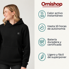 Sudadera Ornishop X con control de temperatura ajustable en tres niveles