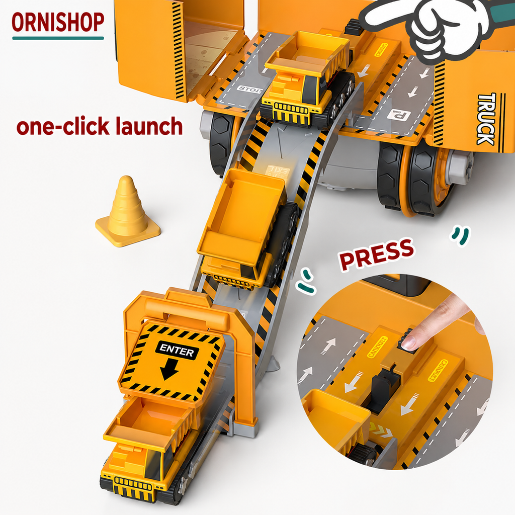 Detalle de las piezas y destornillador manual del kit educativo Montessori para construcción