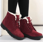 Vista frontal de los botines WinterPlus en diferentes colores disponibles