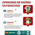 Smartwatch infantil mostrando interfaz de comunicación y mensajería segura