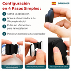 Rastreador GPS antirrobo instalado discretamente en cuadro de bicicleta para localización en tiempo real