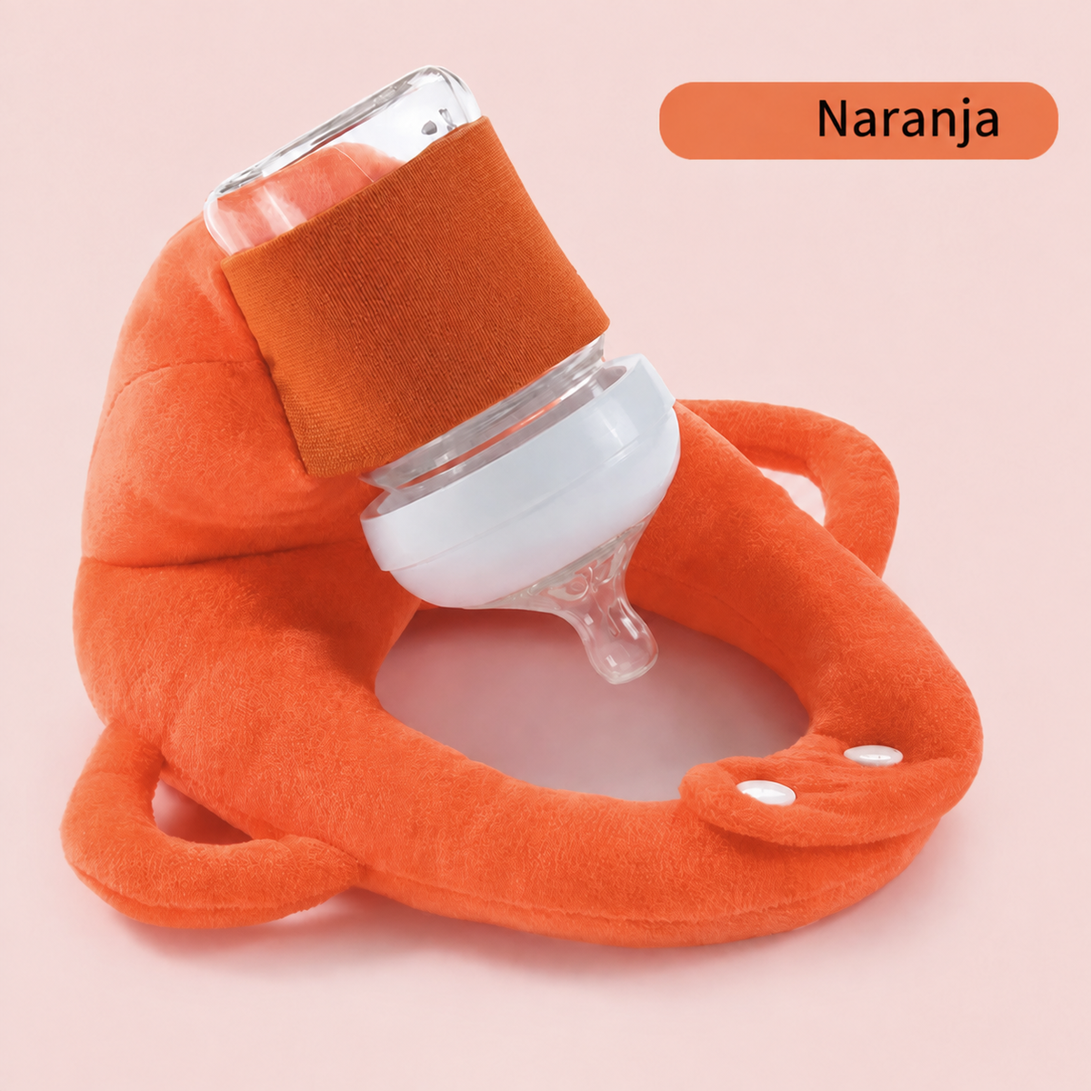 Cojín Portabiberón Manos Libres – Alimentación Autónoma para Bebés