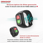 Smartwatch 4G mostrando funciones de monitorización de salud y llamadas directas
