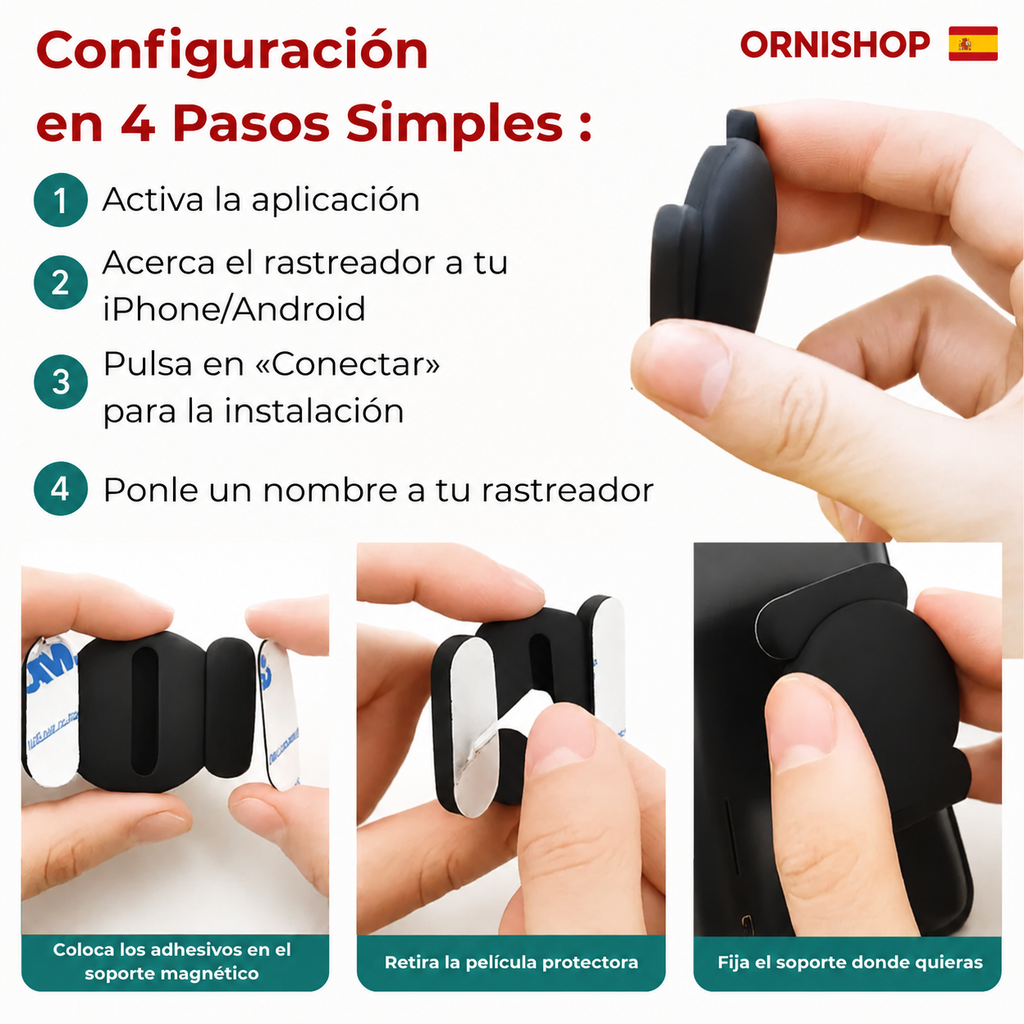 Dispositivo GPS antirrobo resistente al agua IP67 para motocicletas y bicicletas