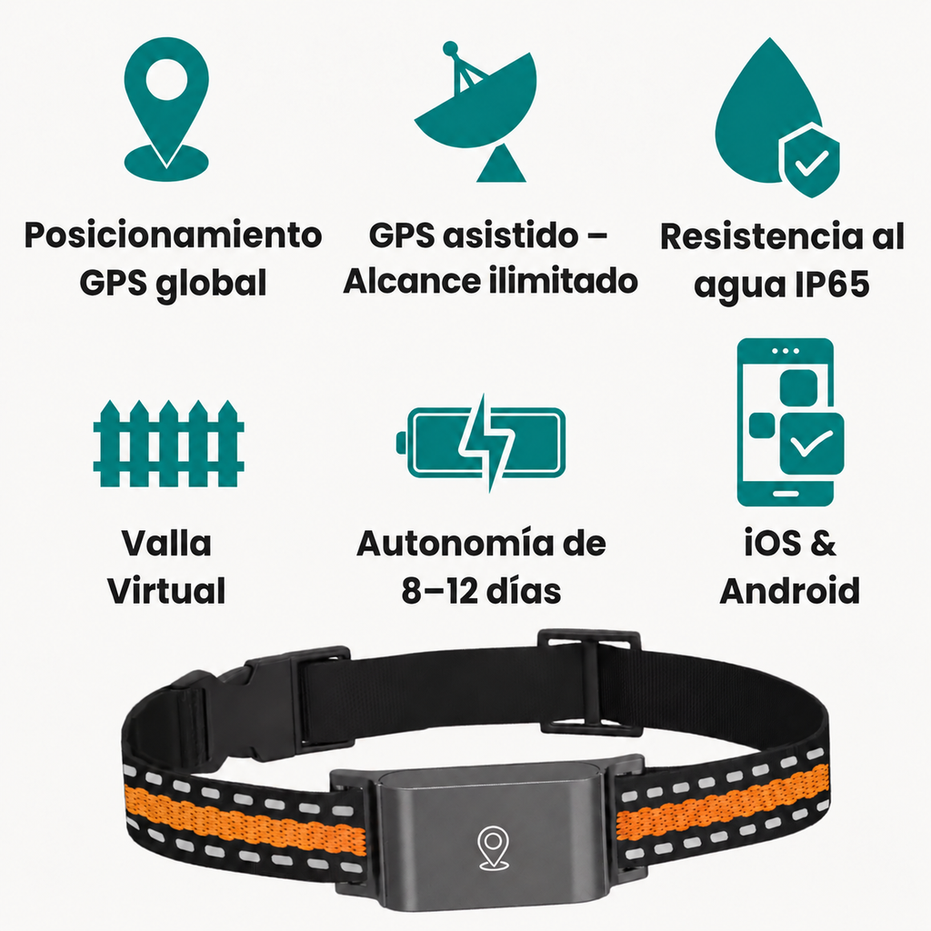Localizador GPS para Mascotas – Sin Cuotas Mensuales y Alcance Global