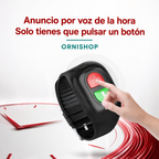 Reloj GPS con resistencia al agua IPX7 y seguimiento de constantes vitales
