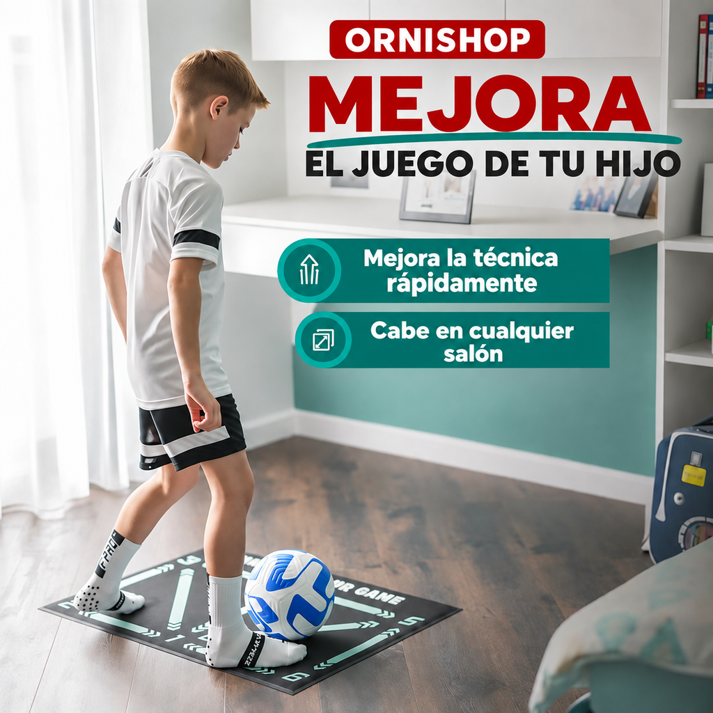 Esterilla de Entrenamiento Fútbol Pro + Vídeos de Ejercicios