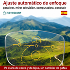 Comparativa visual demostrando la protección UV y filtro de luz azul de las gafas inteligentes