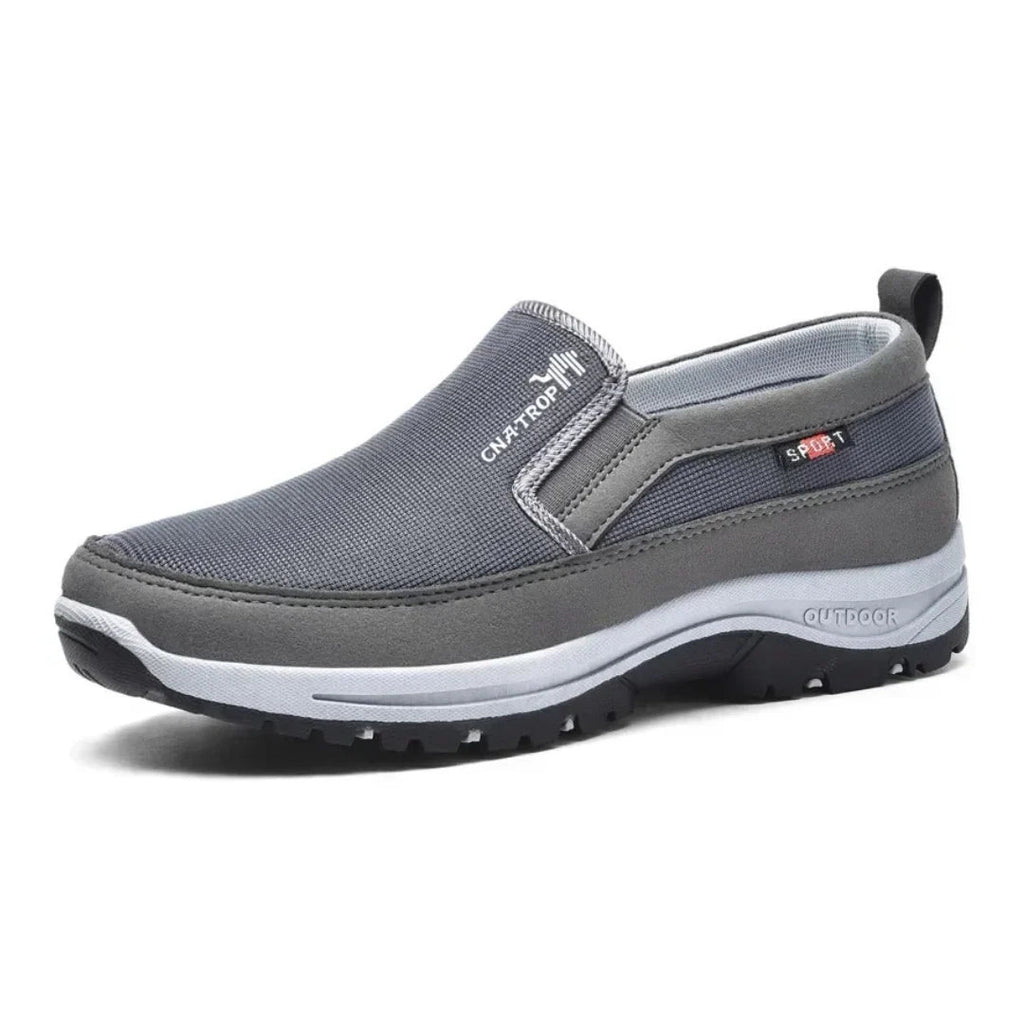 Conjunto de zapatillas OrthoPro en distintos colores disponibles: azul, negro, marrón y gris