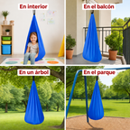Hamaca sensorial interior para niños con autismo – Columpio terapéutico calmante