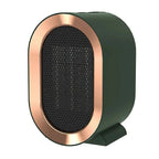 Radiador eléctrico HeatFlow™ en diferentes colores disponibles: verde, negro, azul y blanco.