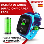 Detalles técnicos del smartwatch infantil con batería y conectividad 4G