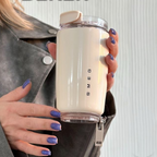 Acabado premium en acero inoxidable de la taza térmica LuxeTherm
