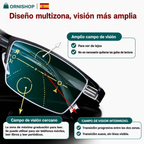 Gafas Progresivas Multifocales con Tecnología Alemana | Adaptación Automática a Luz