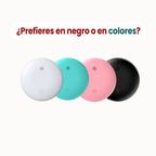 Rastreador GPS con zonas de seguridad personalizables, notificaciones instantáneas en caso de movimientos inusuales.