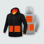Detalle de tejido técnico y acabados de la sudadera Ornishop X